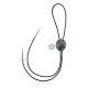 Handmade Certified Authentic Navajo .925 Sterling Silver Native American Natural Turquoise Coral Bolo Tie 34114