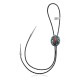 Handmade Certified Authentic Navajo .925 Sterling Silver Native American Natural Turquoise Coral Bolo Tie 34114