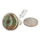 Handmade Certified Authentic Navajo .925 Sterling Silver Natural Turquoise Native American Ring 18221-2 Handmade Certified Authentic Navajo .925 Sterling Silver Natural Turquoise Native American Ring 18221-2