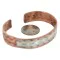 Feather .925 Sterling Silver Handmade Navajo Native American Pure Copper Bracelet 13170-1 Feather .925 Sterling Silver Handmade Navajo Native American Pure Copper Bracelet 13170-1