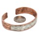 Certified Authentic Feather .925 Sterling Silver Handmade Navajo Native American Pure Copper Bracelet 13170-1 Certified Authentic Feather .925 Sterling Silver Handmade Navajo Native American Pure Copper Bracelet 13170-1