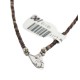 .925 Sterling Silver Certified Authentic Navajo Natural Turquoise Jade Native American Necklace 15113-100