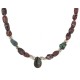 Drop .925 Sterling Silver Certified Authentic Navajo Natural Turquoise Jasper Native American Necklace 18276-1 Drop .925 Sterling Silver Certified Authentic Navajo Natural Turquoise Jasper Native American Necklace 18276-1