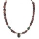 Drop .925 Sterling Silver Certified Authentic Navajo Natural Turquoise Jasper Native American Necklace 18276-1 Drop .925 Sterling Silver Certified Authentic Navajo Natural Turquoise Jasper Native American Necklace 18276-1