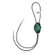 Handmade Certified Authentic Navajo .925 Sterling Silver Native American Natural Turquoise Coral Bolo Tie 34140