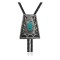 Handmade Certified Authentic Navajo .925 Sterling Silver Native American Natural Turquoise Bolo Tie 34147