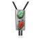 Handmade Certified Authentic Navajo .925 Sterling Silver Native American Natural Turquoise Coral Bolo Tie 34148