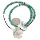 .925 Sterling Silver Certified Authentic Navajo Natural Mountain Turquoise Coral Native American Necklace 18281-2-1601-10 .925 Sterling Silver Certified Authentic Navajo Natural Mountain Turquoise Coral Native American Necklace 18281-2-1601-10