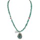 .925 Sterling Silver Certified Authentic Navajo Natural Spiderweb Turquoise Coral Native American Necklace 18282-1-1601-10 .925 Sterling Silver Certified Authentic Navajo Natural Spiderweb Turquoise Coral Native American Necklace 18282-1-1601-10