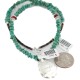 .925 Sterling Silver Certified Authentic Navajo Natural Spiderweb Turquoise Coral Native American Necklace 18282-1-1601-10 .925 Sterling Silver Certified Authentic Navajo Natural Spiderweb Turquoise Coral Native American Necklace 18282-1-1601-10