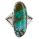 Handmade Navajo Certified Authentic .925 Sterling Silver Signed Natural Turquoise Native American Ring 16827-100 Handmade Navajo Certified Authentic .925 Sterling Silver Signed Natural Turquoise Native American Ring 16827-100