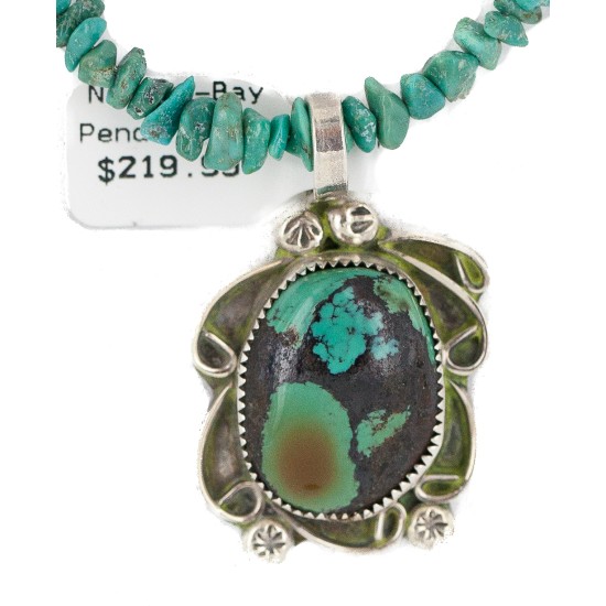.925 Sterling Silver Certified Authentic Navajo Natural Mountain Turquoise Coral Native American Necklace 18281-2-1601-10 .925 Sterling Silver Certified Authentic Navajo Natural Mountain Turquoise Coral Native American Necklace 18281-2-1601-10
