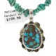 .925 Sterling Silver Certified Authentic Navajo Natural Spiderweb Turquoise Coral Native American Necklace 18282-1-1601-10 .925 Sterling Silver Certified Authentic Navajo Natural Spiderweb Turquoise Coral Native American Necklace 18282-1-1601-10