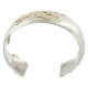 Certified Authentic Handmade Kokopelli Feather Nickel Brass Navajo Native American Bracelet 13163