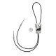 Handmade Certified Authentic Navajo .925 Sterling Silver Native American Bolo Tie 34167