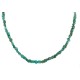 Certified Authentic Navajo .925 Sterling Silver Natural Turquoise Native American Necklace 18261