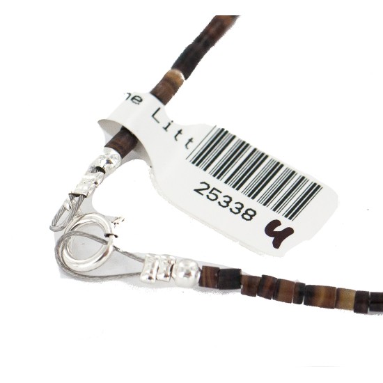 Bird Certified Authentic Navajo .925 Sterling Silver Inlay Natural Turquoise Mother of Pearl Black Onyx Blood Stone Native American Necklace 25338-4 Bird Certified Authentic Navajo .925 Sterling Silver Inlay Natural Turquoise Mother of Pearl Black Onyx Blood Stone Native American Necklace 25338-4