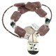 Bird Certified Authentic Navajo .925 Sterling Silver Inlay Natural Turquoise Mother of Pearl Black Onyx Agate Native American Necklace 25338-3