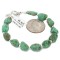 Navajo Natural Turquoise Native American Bracelet 13173-1 Navajo Natural Turquoise Native American Bracelet 13173-1