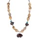 Carved Fetish Bear .925 Sterling Silver Certified Authentic Navajo Natural Turquoise Jasper Native American Necklace 25341-3