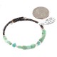 Navajo Certified Authentic Natural Turquoise Heishi Native American Adjustable Wrap Bracelet 13172-1 Navajo Certified Authentic Natural Turquoise Heishi Native American Adjustable Wrap Bracelet 13172-1