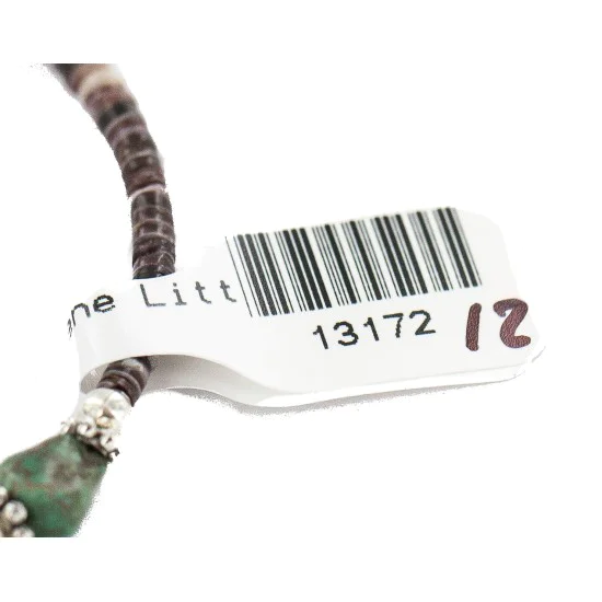 Navajo Natural Turquoise Heishi Native American Adjustable Wrap Bracelet 13172-12 Navajo Natural Turquoise Heishi Native American Adjustable Wrap Bracelet 13172-12