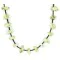 Certified Authentic .925 Sterling Silver Navajo Natural Gaspeite Native American Necklace 18265-3
