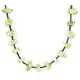 Certified Authentic .925 Sterling Silver Navajo Natural Gaspeite Native American Necklace 18265-3