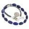 Nickel Navajo Lapis Lazuli Hematite Necklace 18265-4 Nickel Navajo Lapis Lazuli Hematite Necklace 18265-4
