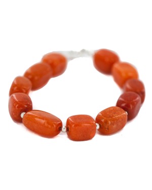 Navajo .925 Sterling Silver Certified Authentic Natural Agate Native American Bracelet 13165