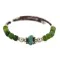 Navajo Natural Turquoise Green Quartz Heishi Native American Adjustable Wrap Bracelet 13172-15 Navajo Natural Turquoise Green Quartz Heishi Native American Adjustable Wrap Bracelet 13172-15