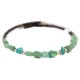 Navajo Certified Authentic Natural Turquoise Heishi Native American Adjustable Wrap Bracelet 13172-1 Navajo Certified Authentic Natural Turquoise Heishi Native American Adjustable Wrap Bracelet 13172-1