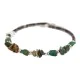 Navajo Natural Turquoise Heishi Native American Adjustable Wrap Bracelet 13172-12 Navajo Natural Turquoise Heishi Native American Adjustable Wrap Bracelet 13172-12