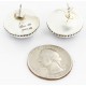 Certified Authentic Handmade Navajo .925 Sterling Silver Natural Sugilite Stud Native American Earrings 24391-7 Certified Authentic Handmade Navajo .925 Sterling Silver Natural Sugilite Stud Native American Earrings 24391-7