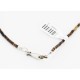Carved Fetish $500 Large Certified Authentic 5 Strand Navajo .925 Sterling Silver Natural Turquoise Multicolor Stones Native American Necklace 15992-2