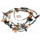 Carved Fetish $500 Large Certified Authentic 5 Strand Navajo .925 Sterling Silver Turquoise Multicolor Stones Native American Necklace 15992-4