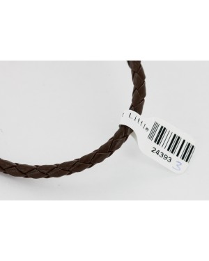 Handmade Certified Authentic Navajo Nickel Natural Jasper Native American Bolo Tie  24393-3