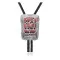 Handmade Navajo .925 Sterling Silver Native American Coral Bolo Tie 34184