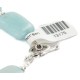 Navajo Nickel Certified Authentic Natural Blue Quartz Native American Bracelet 13175