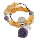 .925 Sterling Silver Navajo Natural Turquoise Agate Charoite Amethyst Native American Necklace 25342-2 .925 Sterling Silver Navajo Natural Turquoise Agate Charoite Amethyst Native American Necklace 25342-2