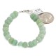 Navajo Nickel Certified Authentic Natural Jade Native American Bracelet 13177