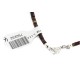 .925 Sterling Silver Certified Authentic Navajo Natural Turquoise Coral Native American Necklace 750232-4