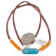 .925 Sterling Silver Certified Authentic Navajo Heishi Native American Necklace  750233