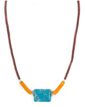 .925 Sterling Silver Certified Authentic Navajo Heishi Native American Necklace 750233 .925 Sterling Silver Certified Authentic Navajo Heishi Native American Necklace 750233