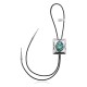 Handmade Certified Authentic Navajo .925 Sterling Silver Native American Natural Turquoise Bolo Tie 34215 Handmade Certified Authentic Navajo .925 Sterling Silver Native American Natural Turquoise Bolo Tie 34215