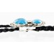 Handmade Certified Authentic Navajo .925 Sterling Silver Natural Turquoise Native American Bolo Tie 24382 Handmade Certified Authentic Navajo .925 Sterling Silver Natural Turquoise Native American Bolo Tie 24382