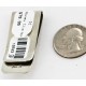 Handmade Certified Authentic Navajo Nickel and Brass Natural Turquoise Native American Money Clip 10523-3