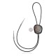 Handmade Certified Authentic Navajo .925 Sterling Silver Native American Natural Turquoise Bolo Tie 34229