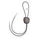 Handmade Certified Authentic Navajo .925 Sterling Silver Native American Natural Turquoise Bolo Tie 34229