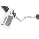 .925 Sterling Silver Certified Authentic Navajo Turquoise Bloodstone Hematite Native American Necklace 750240-2